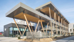 Construction batiment pole formation campus RTE Jonage